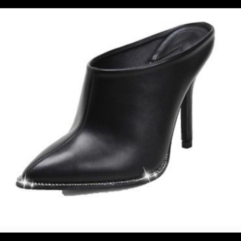 Black Mackin J Mule Heel